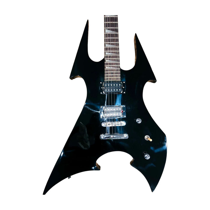 Beast-Style Electric Guitar — Gloss Black, Multi-Point Body — Bob Music Store