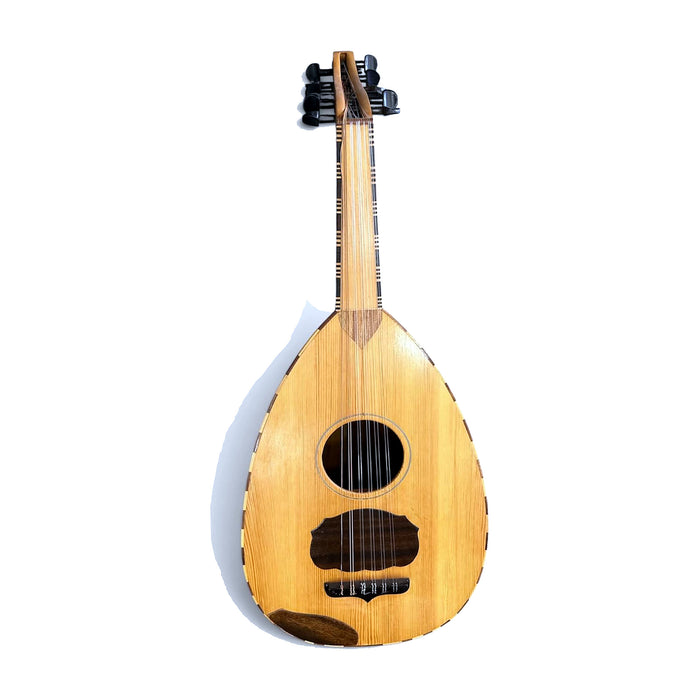 Oud — Open Soundhole, Orange & Cream Striped Bowl (Used) — Bob Music Store