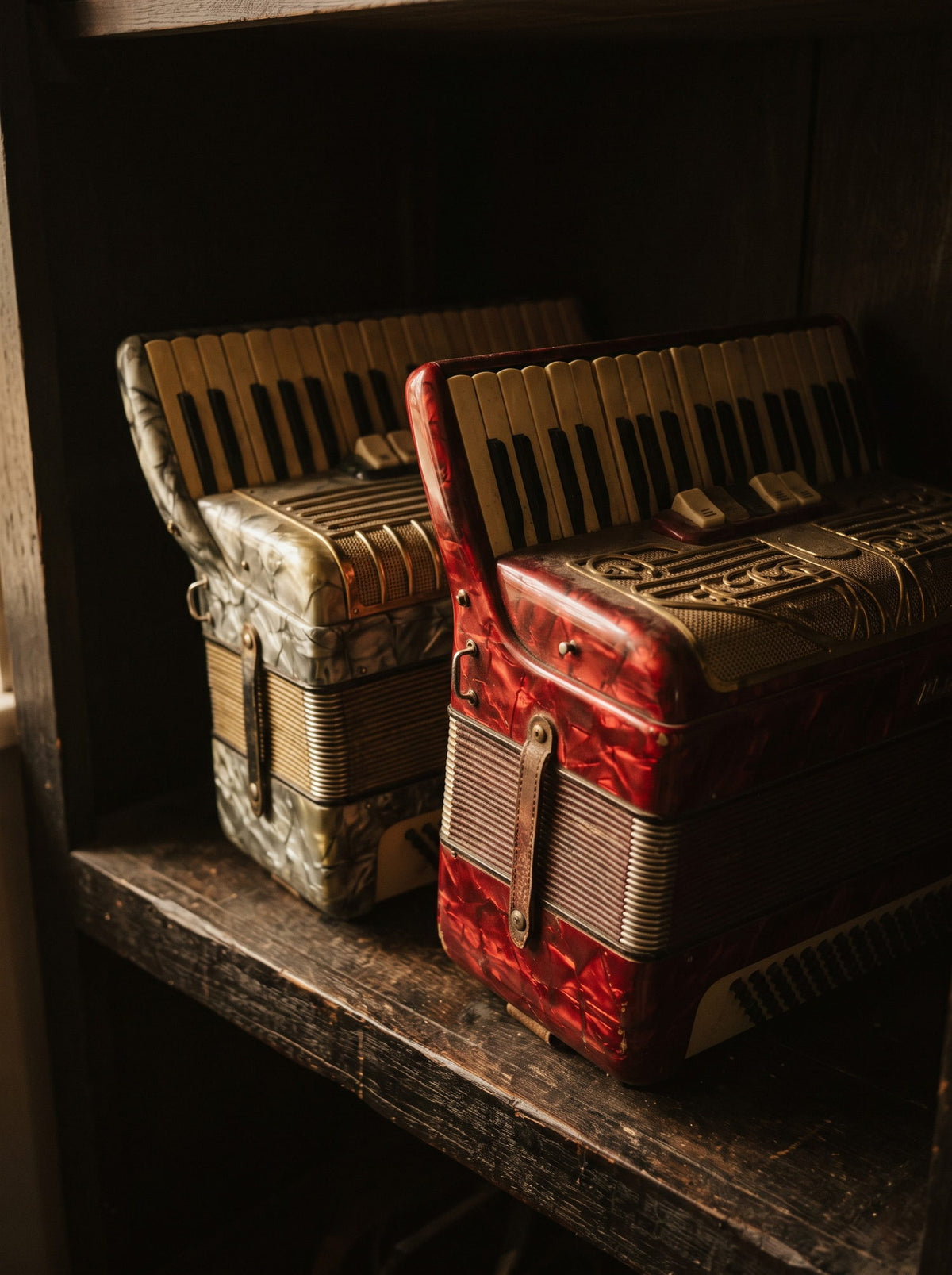 Italian & German accordions