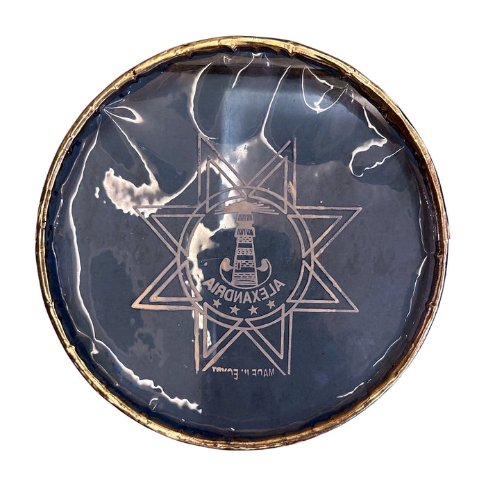 Alexandria Replacement Drum Head - Lighthouse Medallion Logo — Bob Music Store