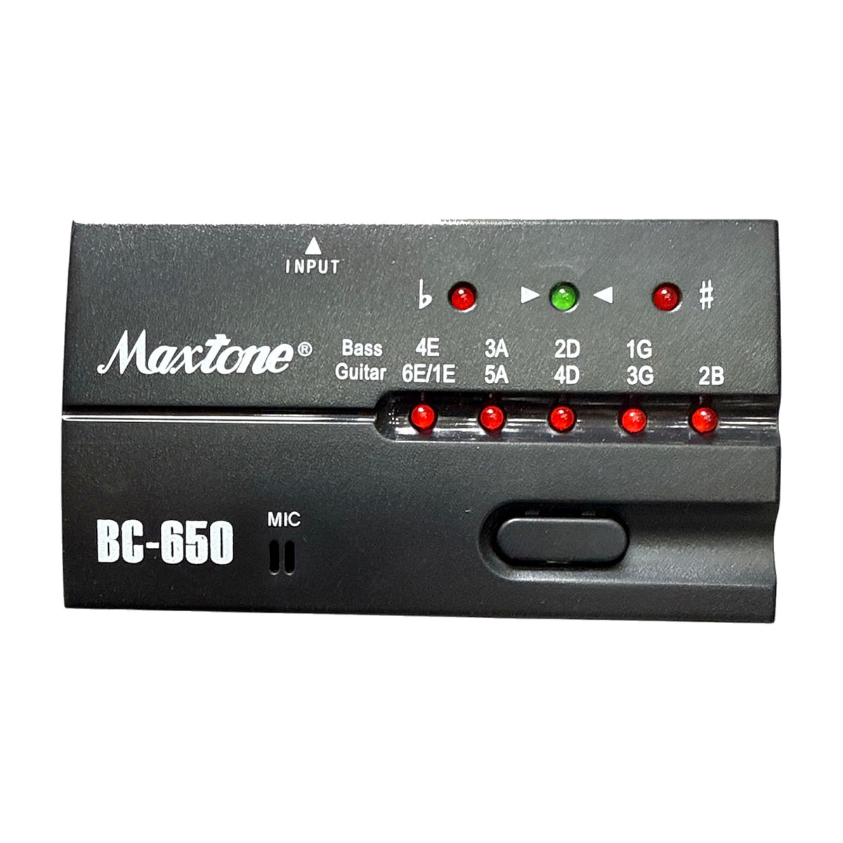 Maxtone BC-650 Chromatic Tuner — Guitar, Bass & Microphone — Bob Music Store