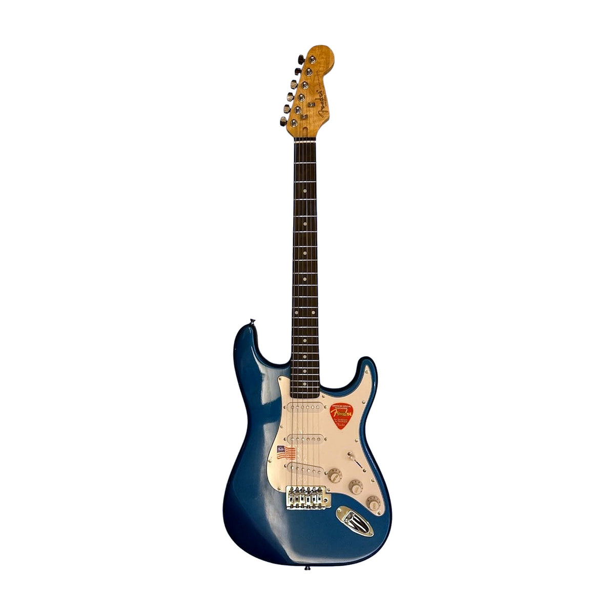 Stratocaster Electric Guitar — Lake Placid Blue, Figured Maple Neck (Used) — Bob Music Store