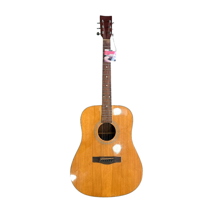 Dreadnought Acoustic Guitar — Natural (Unbranded) — Bob Music Store