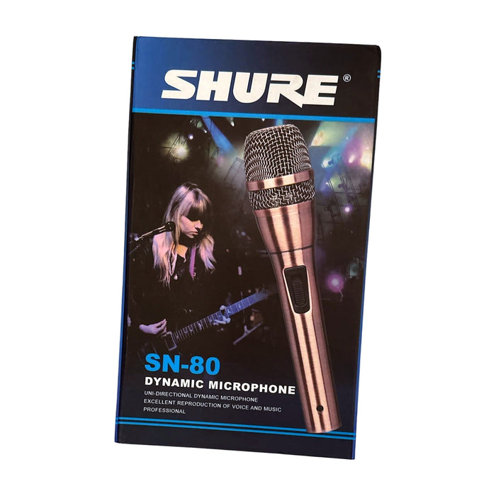 Dynamic Vocal Microphone — Rose-Gold Metallic Finish (Boxed) — Bob Music Store