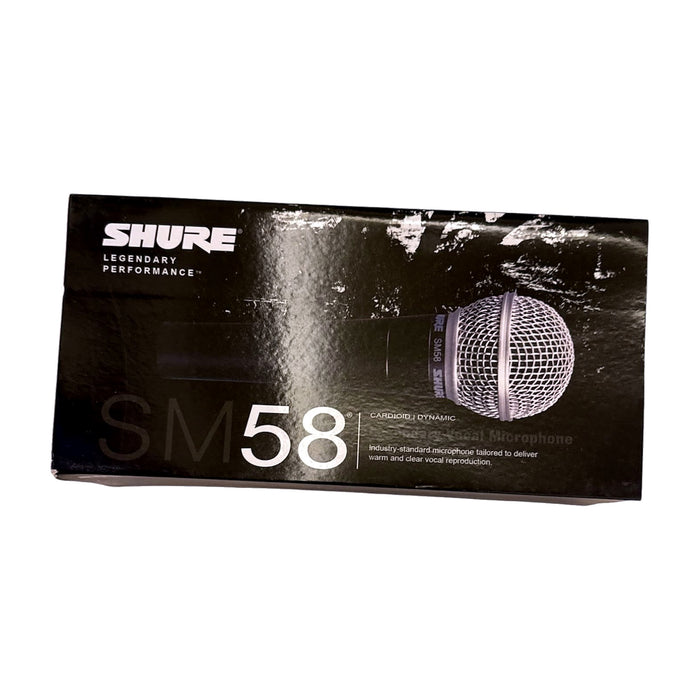 Shure SM58 Dynamic Cardioid Vocal Microphone (Boxed, with Pouch) — Bob Music Store