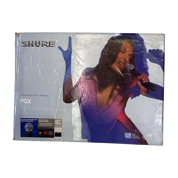 Shure PGX Wireless System with Beta 58 Capsule (Carrying Case Included) — Bob Music Store