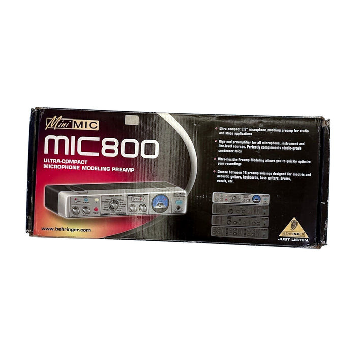 Behringer MIC800 Mini Mic Modeling Preamp — Bob Music Store