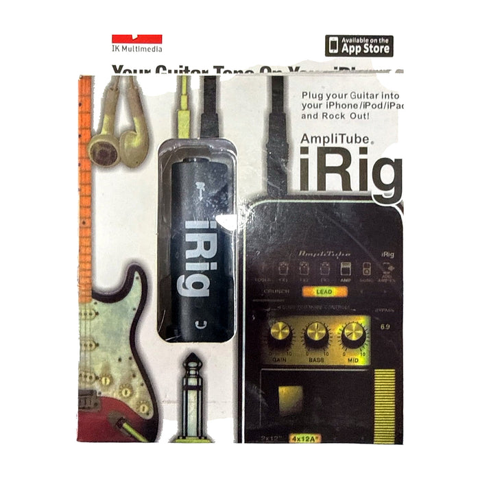 IK Multimedia iRig (1st Generation) Guitar Audio Interface for iOS — Bob Music Store