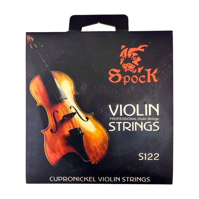 Spock S122 Violin String Set — Cupronickel Wound — Bob Music Store