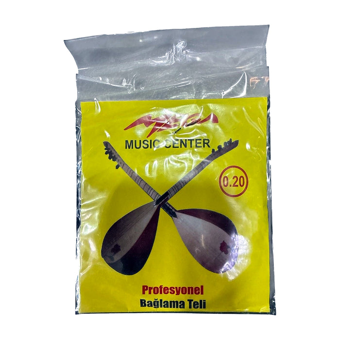 Mega Music Bağlama (Saz) Strings — Professional 0.20 — Bob Music Store
