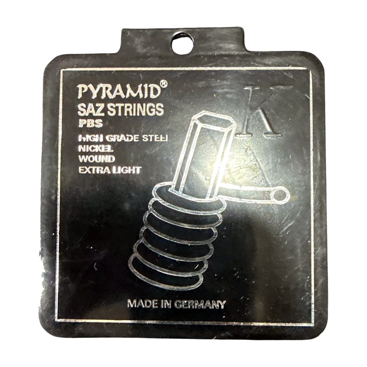 Pyramid PBS Saz Strings — Extra Light, Nickel Wound (Made in Germany) — Bob Music Store