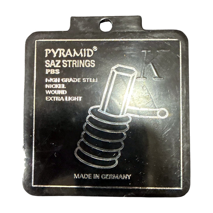 Pyramid PBS Saz Strings — Extra Light, Nickel Wound (Made in Germany) — Bob Music Store