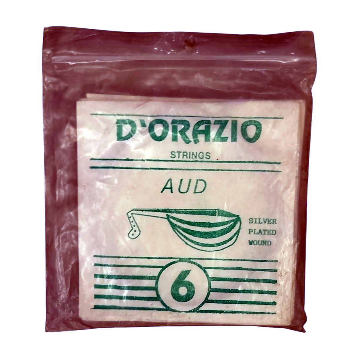 D'Orazio AUD Oud String Set — Silver-Plated Wound — Bob Music Store