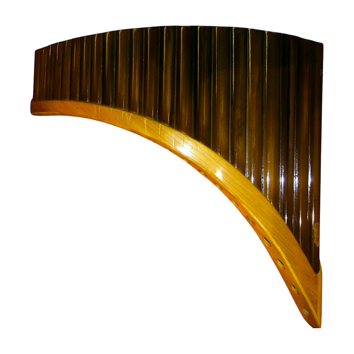 Large Curved Pan Flute — Wide-Bore Bamboo, Concert Size — Bob Music Store